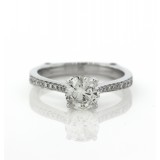 1.24CT Round Cut Diamond Engagement Ring